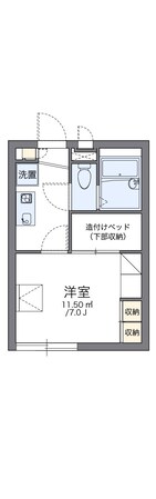 レオパレスアンセストラルの物件間取画像